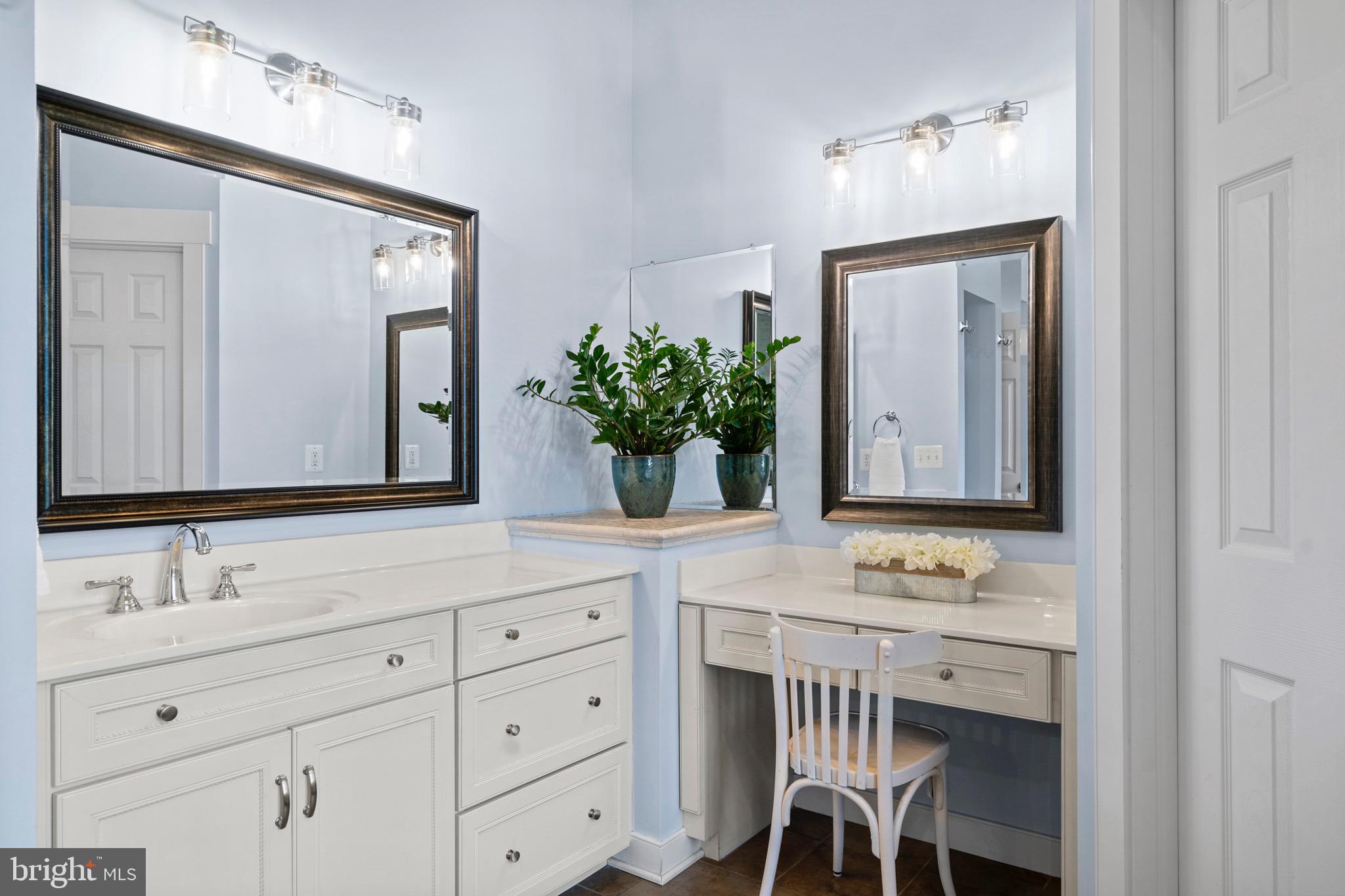 4160 Chaneyville Road Owings, MD 20736 - Photo 42 of 98 a bathroom with a sink vanity and a mirror