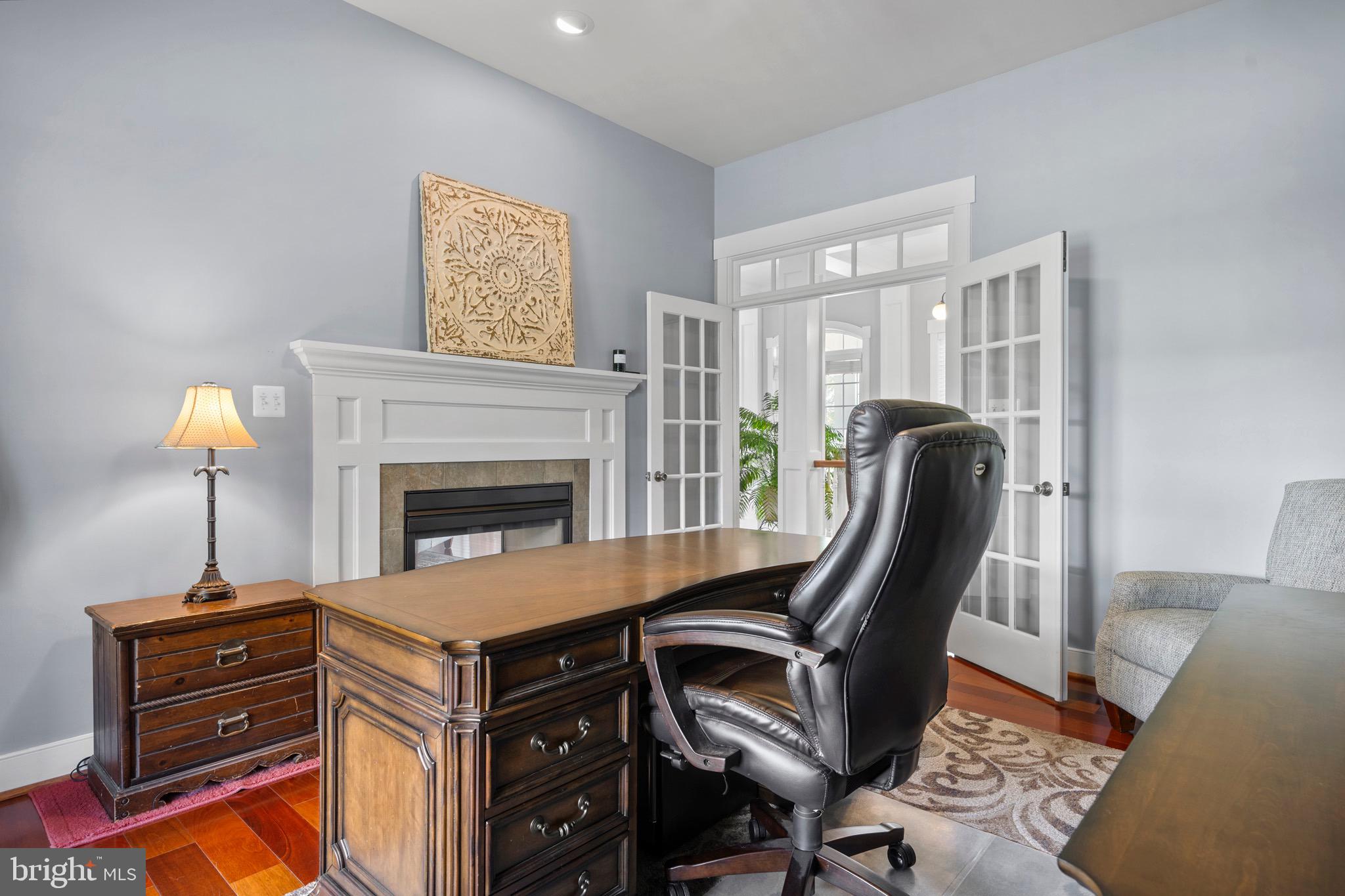 4160 Chaneyville Road Owings, MD 20736 - Photo 44 of 98 a view of a workspace with furniture and a window