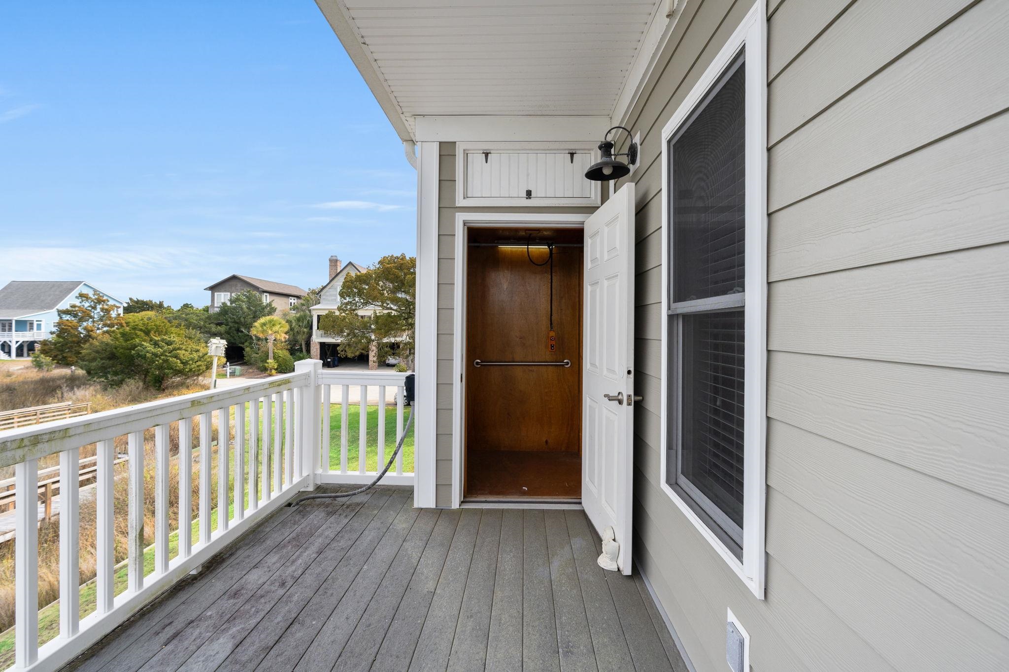 187 Myrtle Avenue Pawleys Island, SC 29585 - Photo 20 of 43 Cargo Elevator to Garage