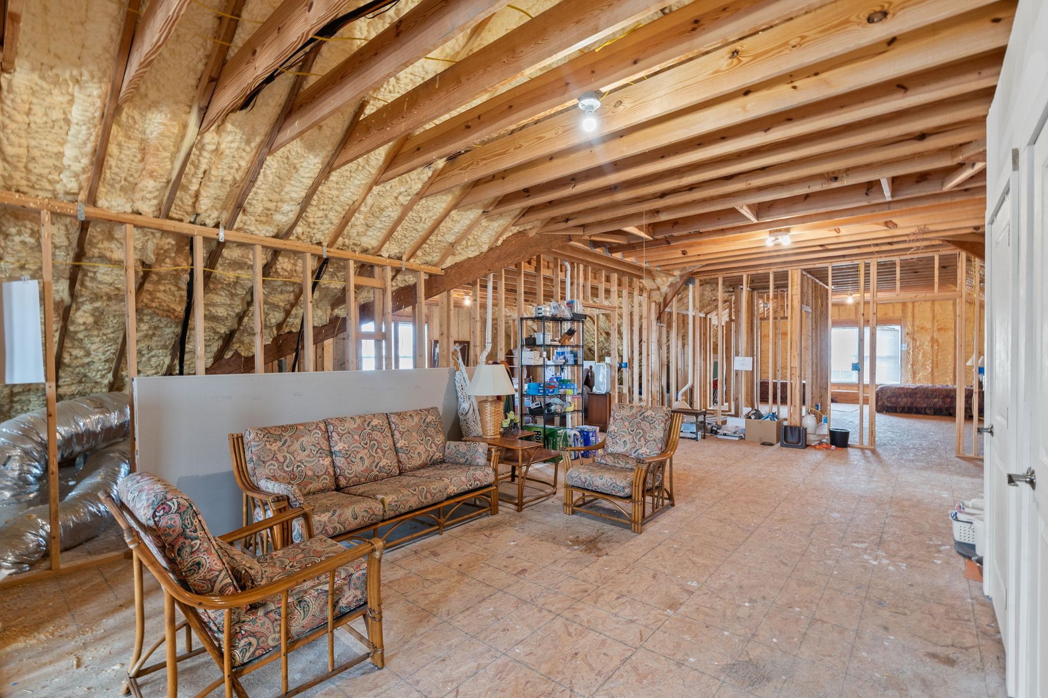 187 Myrtle Avenue Pawleys Island, SC 29585 - Photo 42 of 43 2 0f 3 Unfinished Upstairs Br's