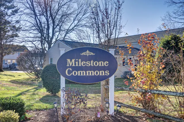 a sign on the side of a building