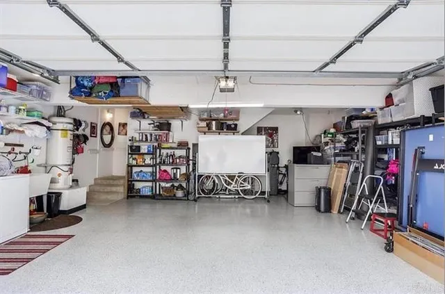 a view of storage and utility room