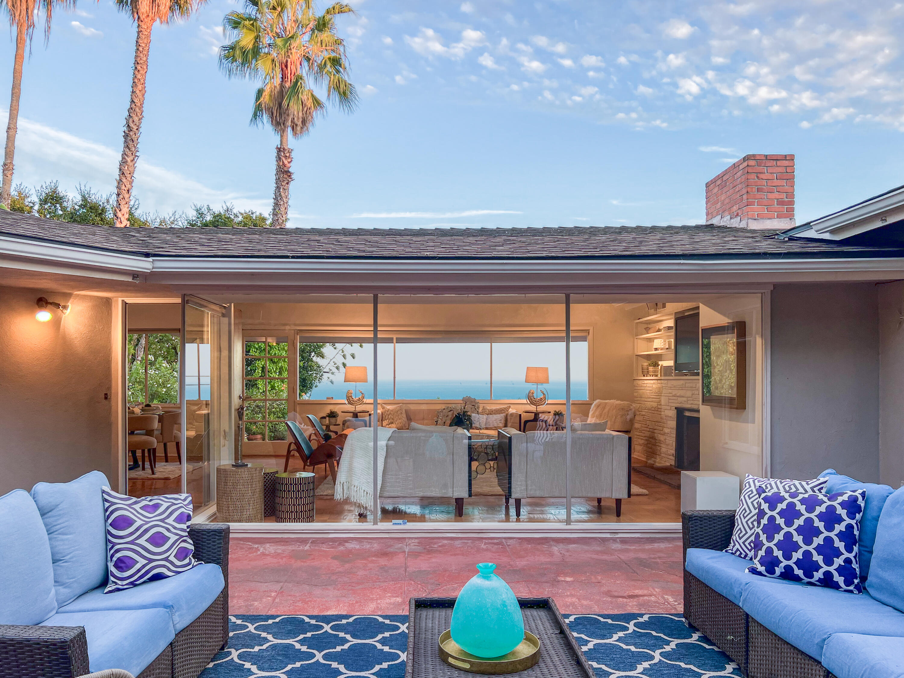 920 Jimeno Road Santa Barbara, CA 93103 - Photo 15 of 48 Bay views from the back yard.