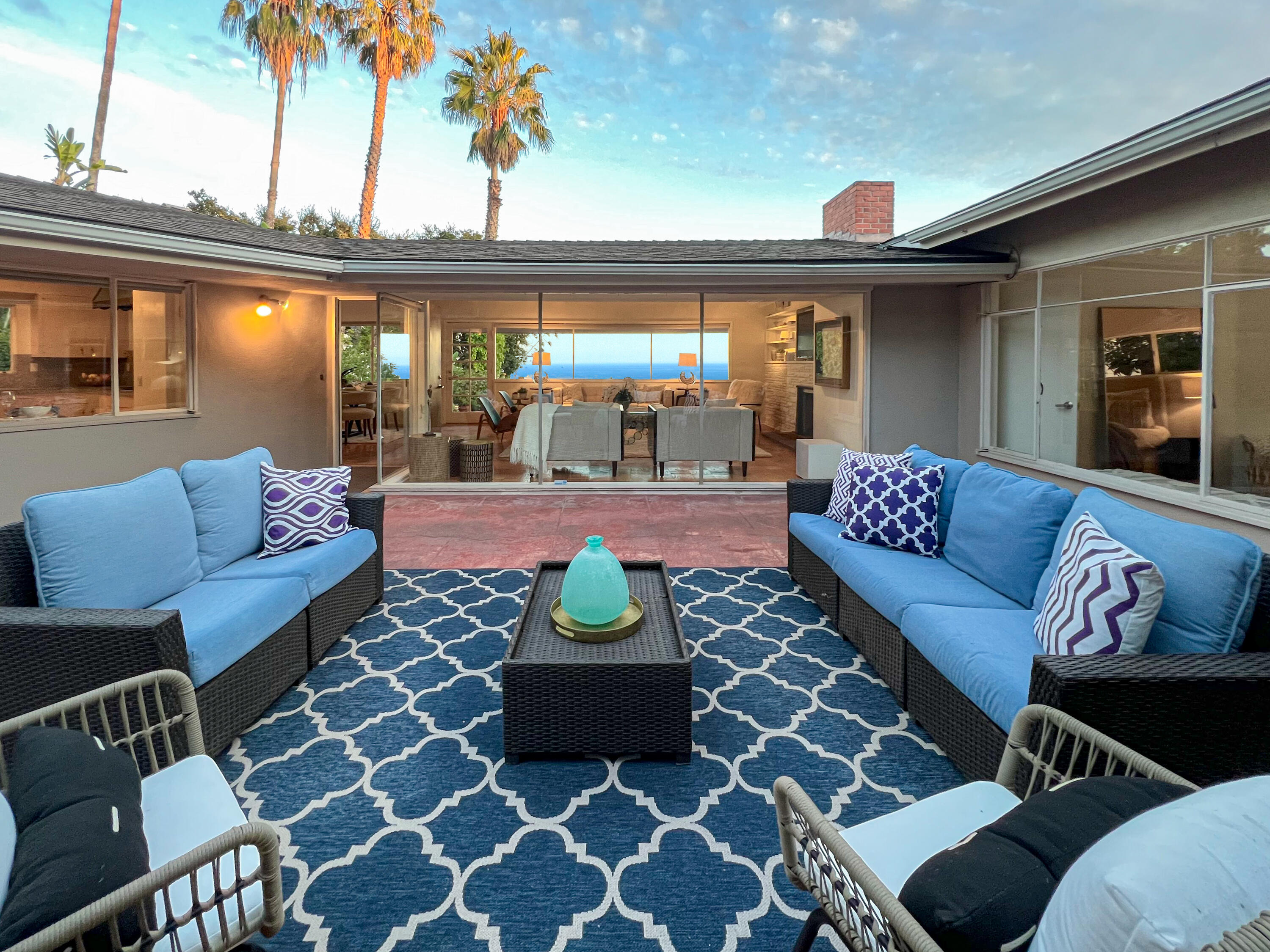 920 Jimeno Road Santa Barbara, CA 93103 - Photo 4 of 48 Ocean views from the back yard
