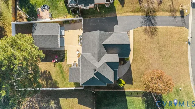 a view of balcony with wooden floor