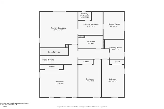 $540,000 | 11016 West Harrison Street, Avondale, AZ 85323