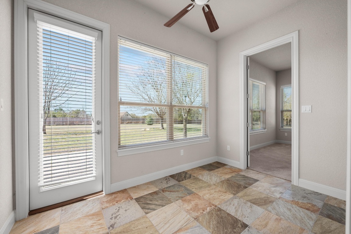 201 Young Ranch Road Georgetown, TX 78633 - Photo 32 of 40 a view of an empty room with a window