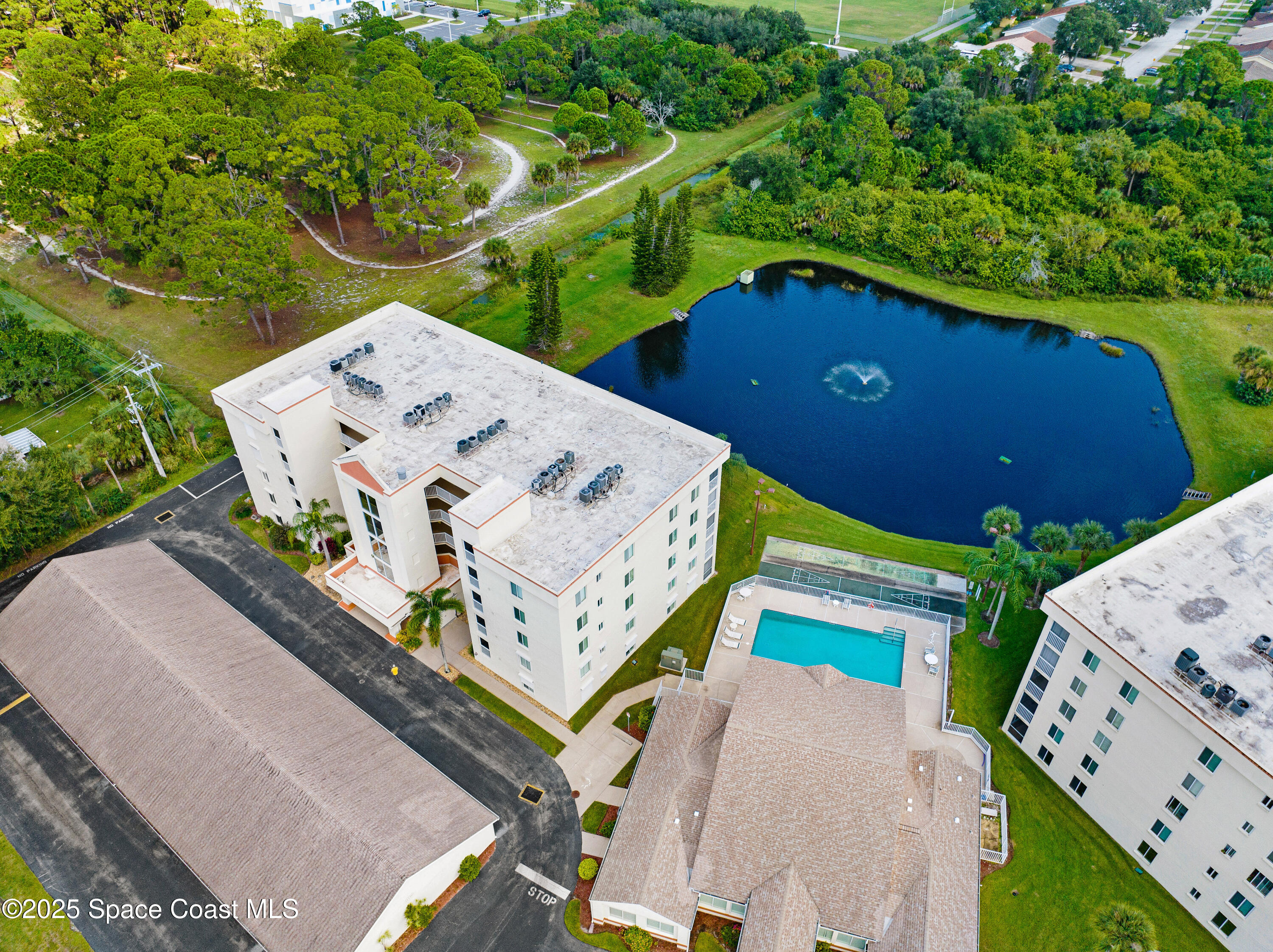 1410 Huntington Lane, Unit 1203 Rockledge, FL 32955 - Photo 35 of 46 Aerial View 2