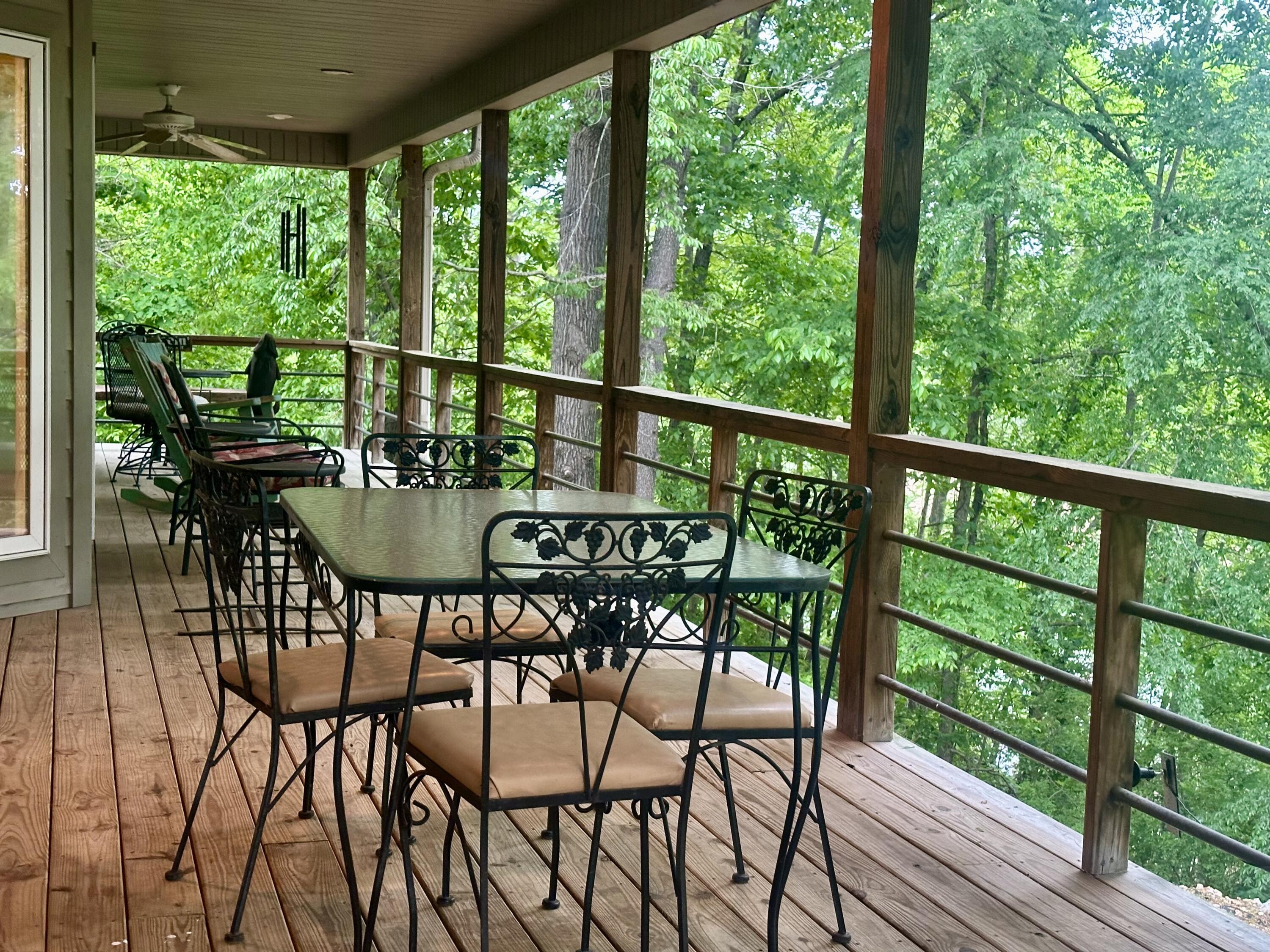 136 Riverview Drive Mammoth Spring, AR 72554 - Photo 43 of 56 Outside back covered deck