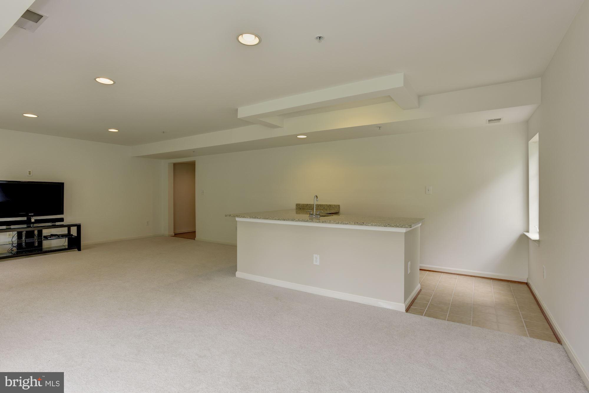 8761 Boulder Ridge Road Laurel, MD 20723 - Photo 28 of 44 Family Room | Wet Bar with Granite Countertops