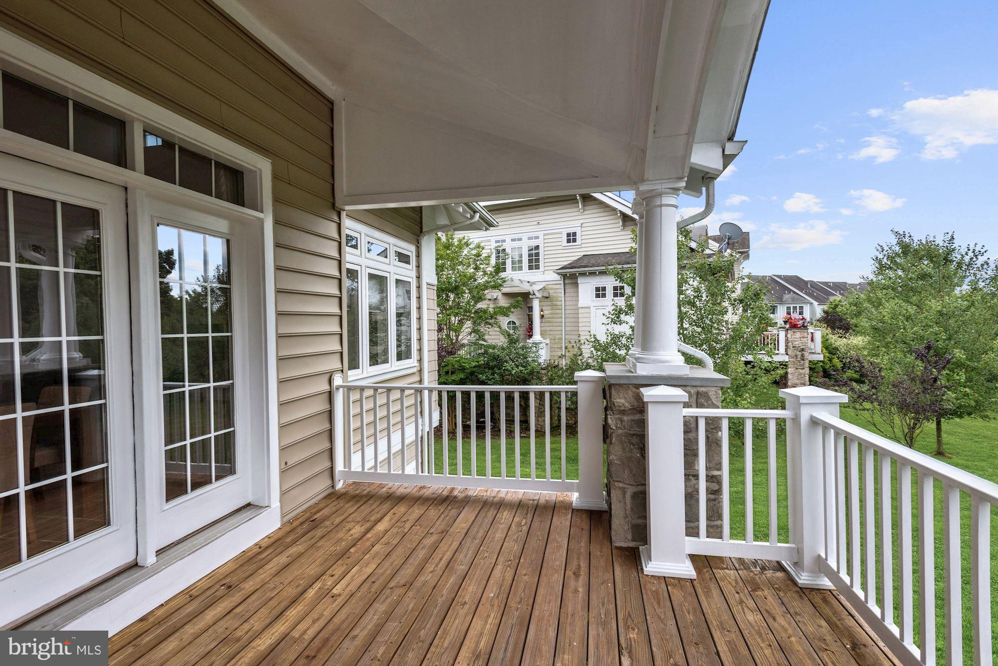 8761 Boulder Ridge Road Laurel, MD 20723 - Photo 31 of 44 Covered Balcony