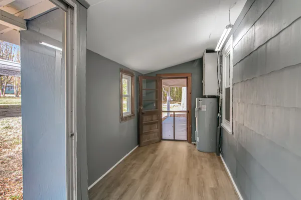 wooden floor in an empty room