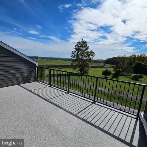 a view of balcony with outdoor space
