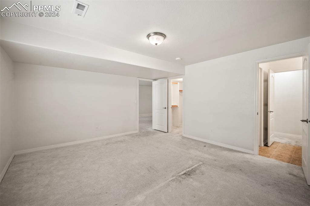 10658 Pictured Rocks Drive Peyton, CO 80831 - Photo 24 of 46 Basement Bedroom 1