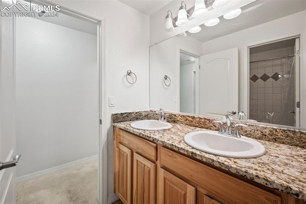 10658 Pictured Rocks Drive Peyton, CO 80831 - Photo 25 of 46 Basement Bathroom