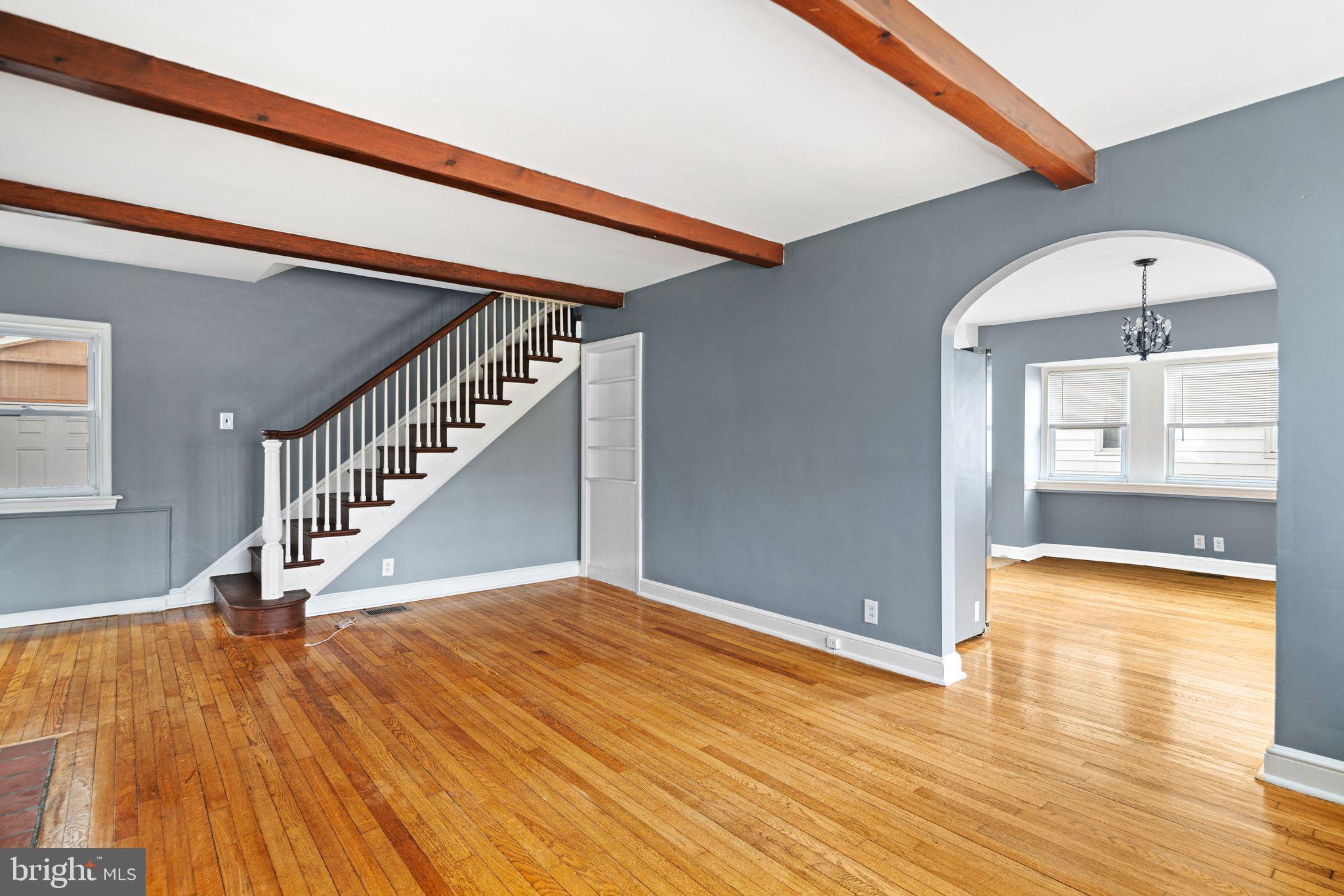 4310 State Road Drexel Hill, PA 19026 - Photo 4 of 24 a view of an entryway with wooden floor