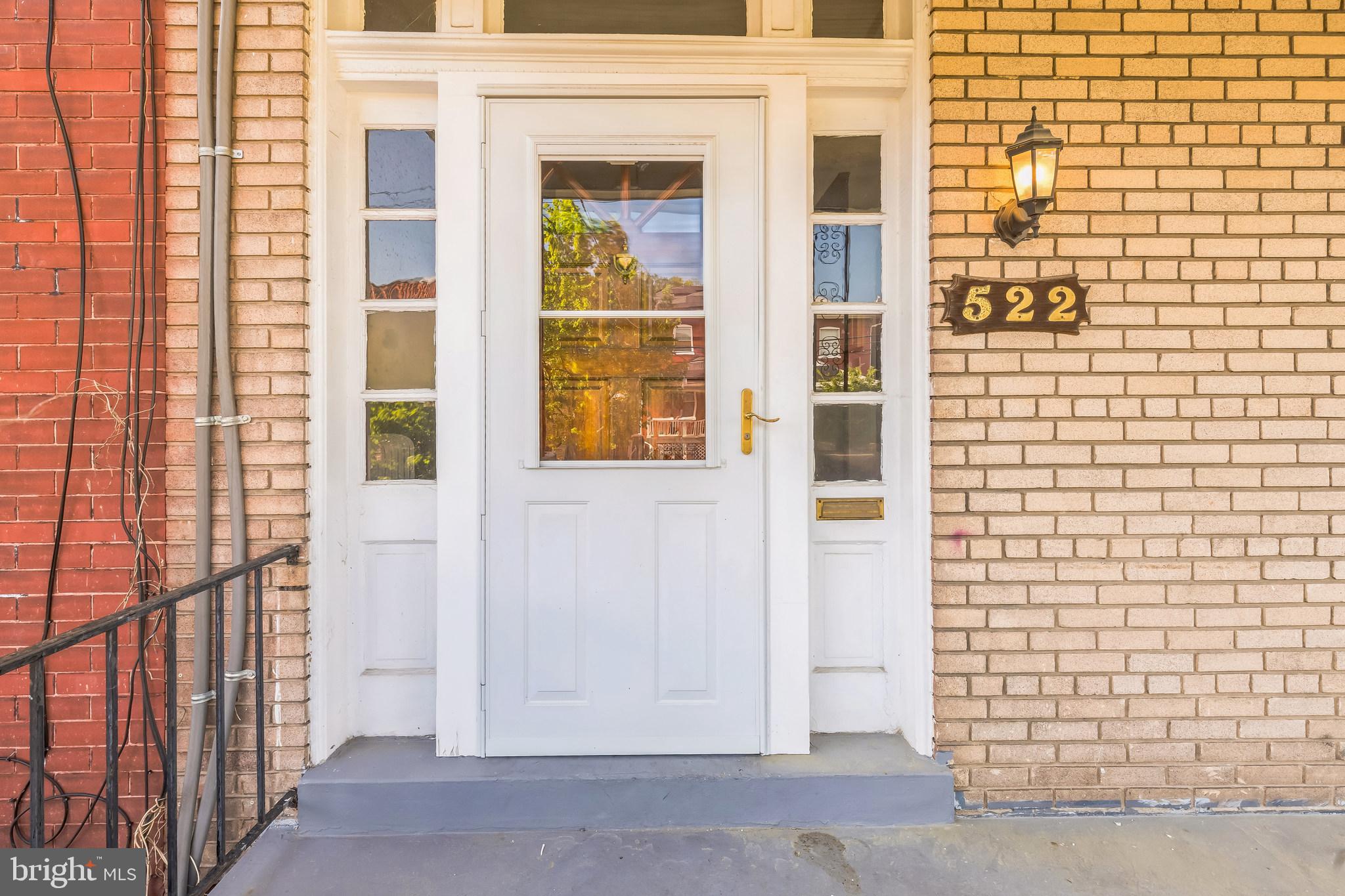 522 Randolph Street Northwest, Unit 1 Washington, DC 20011 - Photo 25 of 33 a view of front door