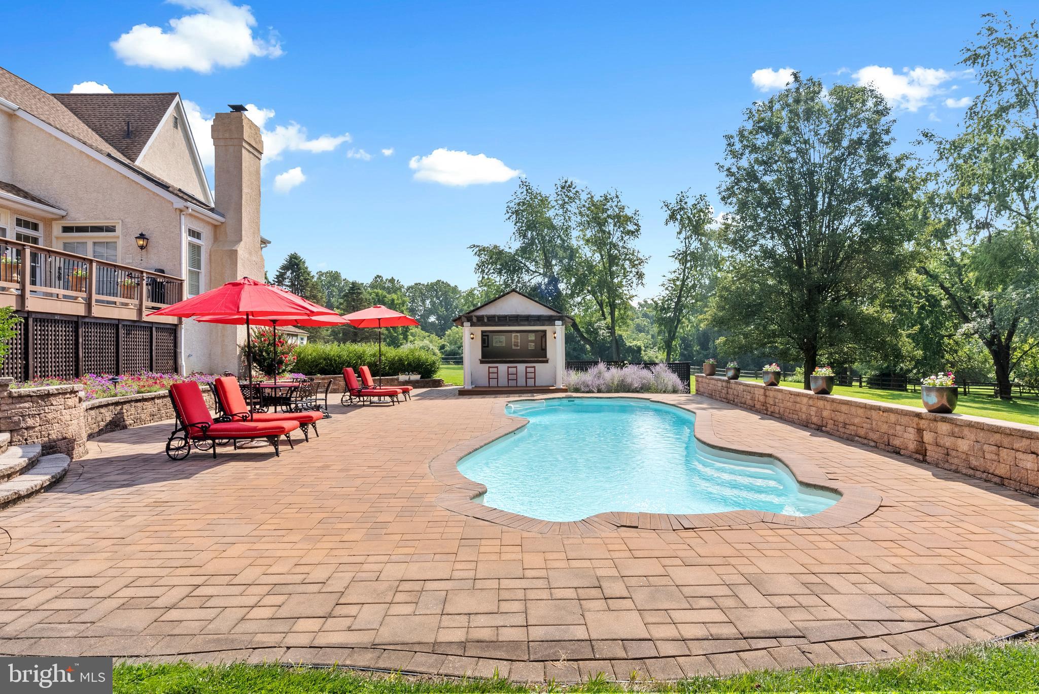 1843 Huntsman Lane West Chester, PA 19382 - Photo 59 of 78 Pool and Patio