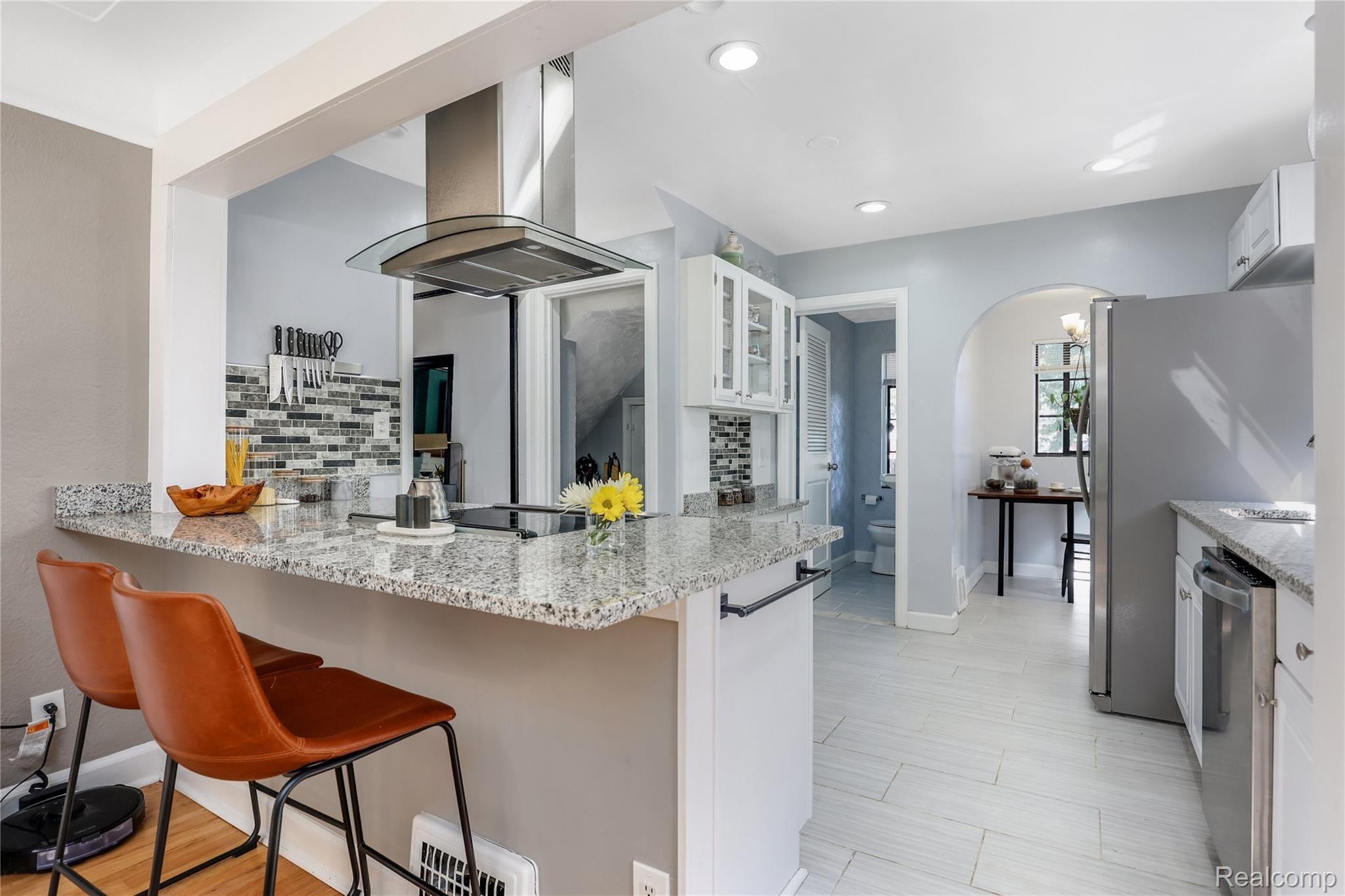 14650 Ashton Road Detroit, MI 48223 - Photo 7 of 23 Breakfast Bar in Kitchen