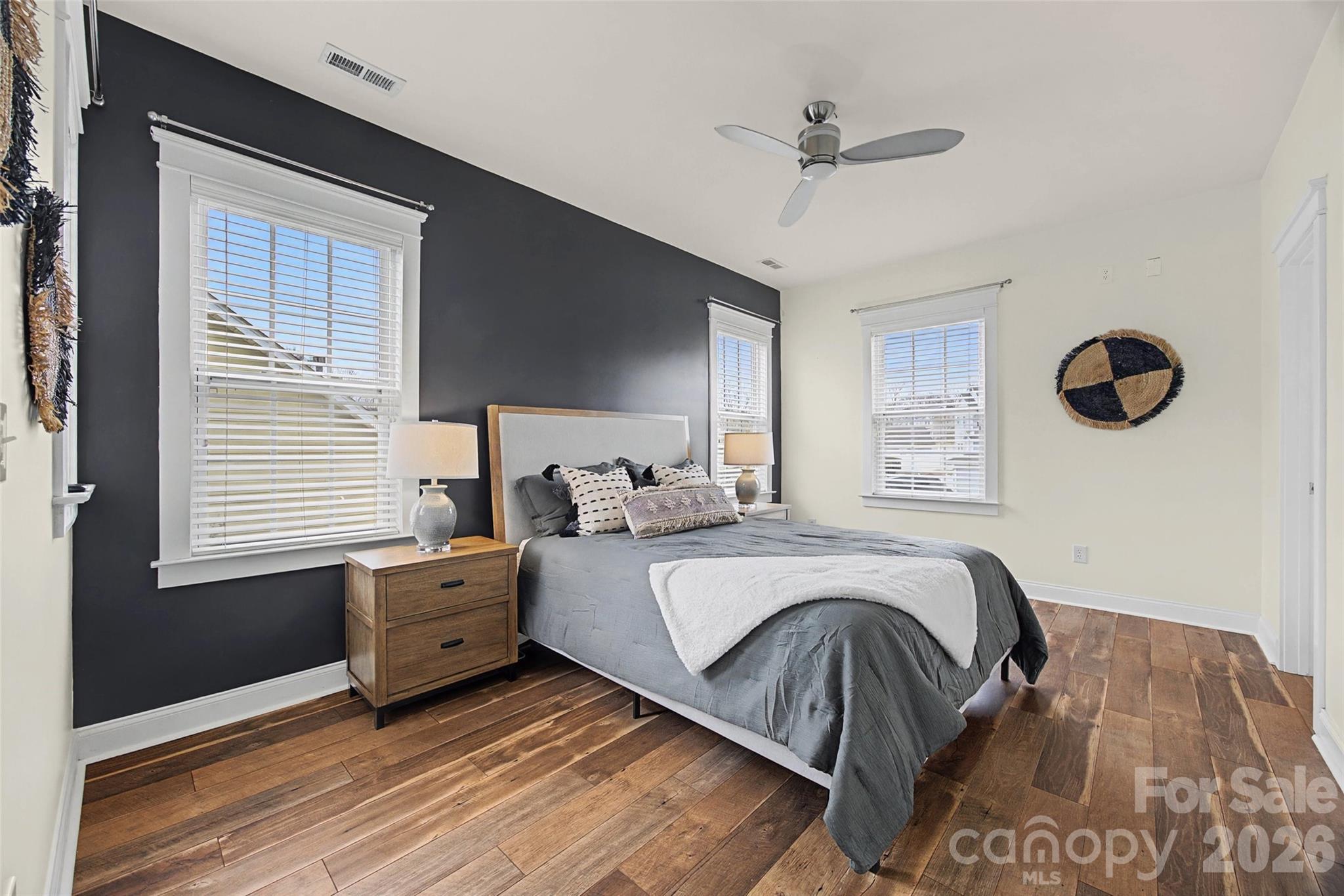8123 Bud Henderson Road Huntersville, NC 28078 - Photo 24 of 48 a bedroom with bed and a window