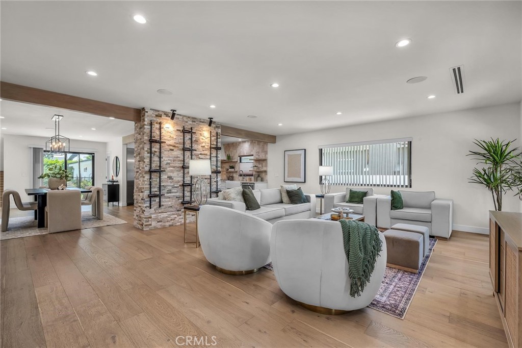 5110 Greenbush Avenue Sherman Oaks, CA 91423 - Photo 15 of 40 a living room with furniture and a large window