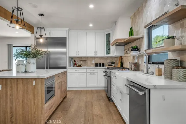 a close view of utility room