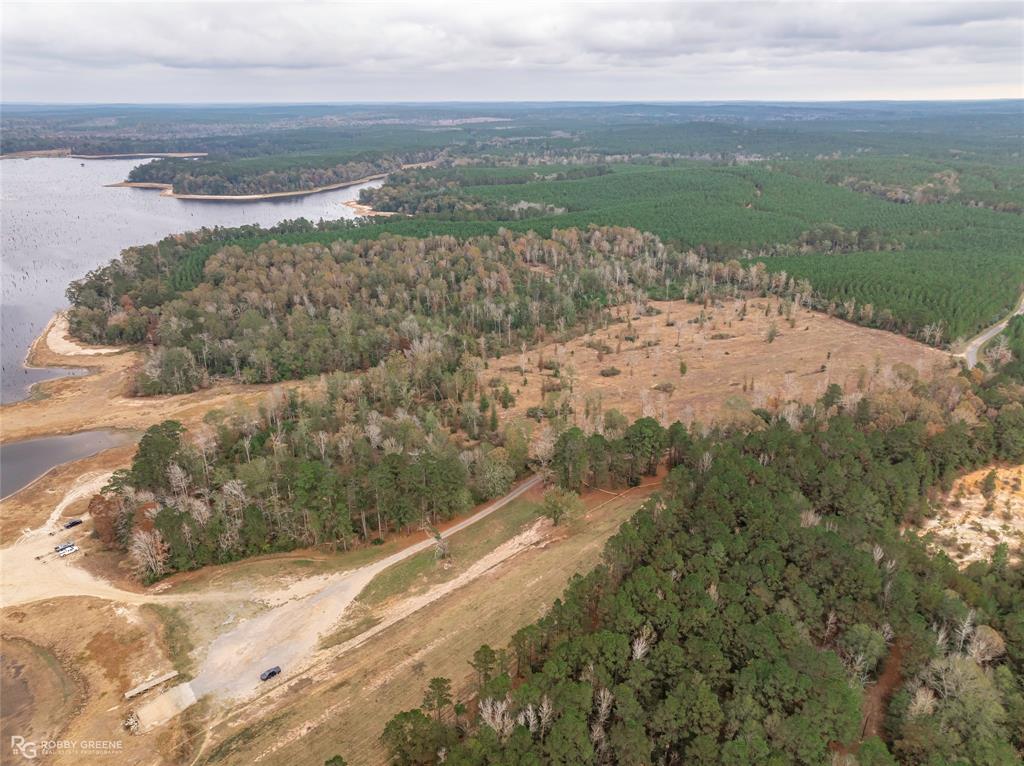 452 Kepler Dam Road Castor, LA 71016 - Photo 5 of 18 a view of a lake with beach and big trees