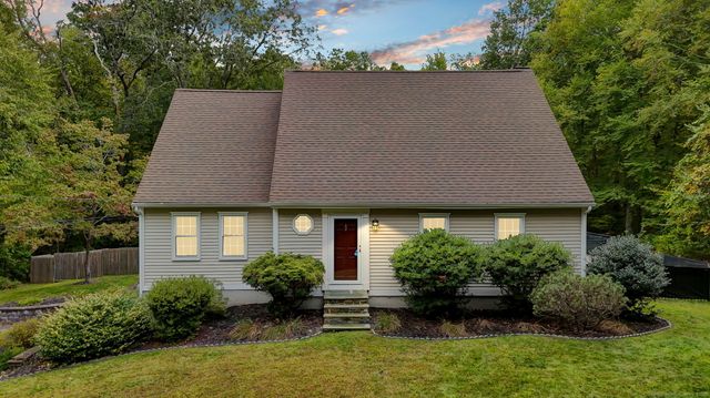 a aerial view of a house