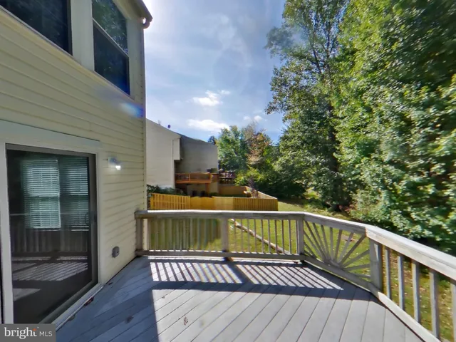 a view of a house with a large window