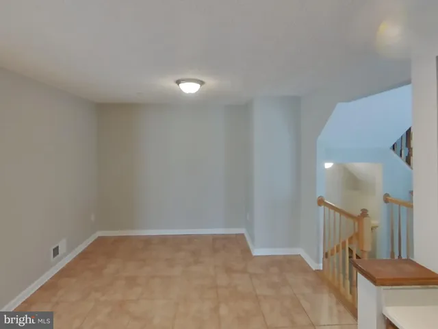 a view of empty room