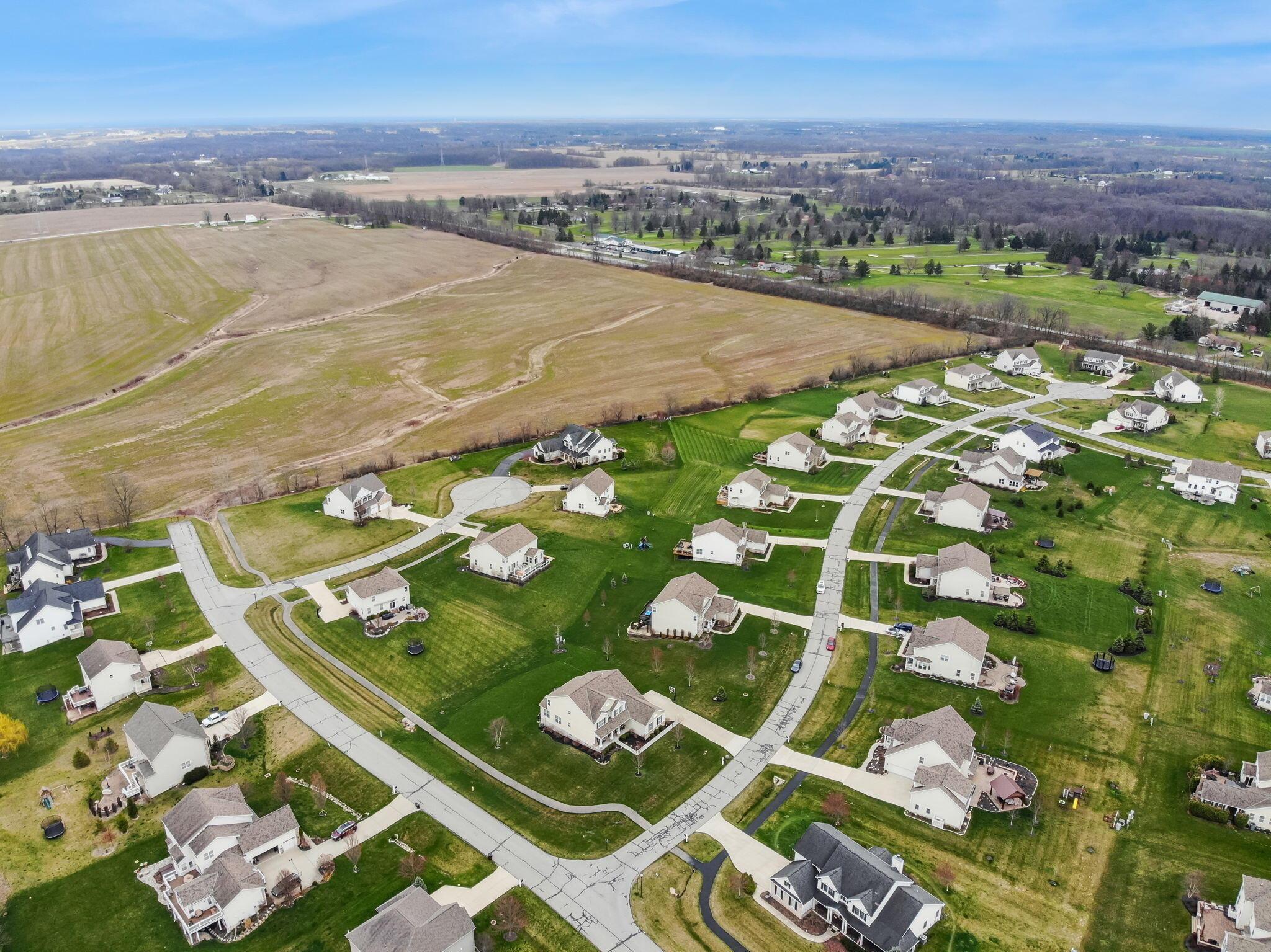 202 Bluegrass Way Ostrander, OH 43061 - Photo 71 of 72 Overhead View