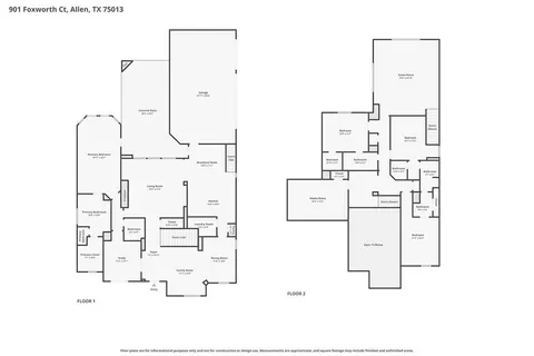 $925,000 | 901 Foxworth Court, Allen, TX 75013