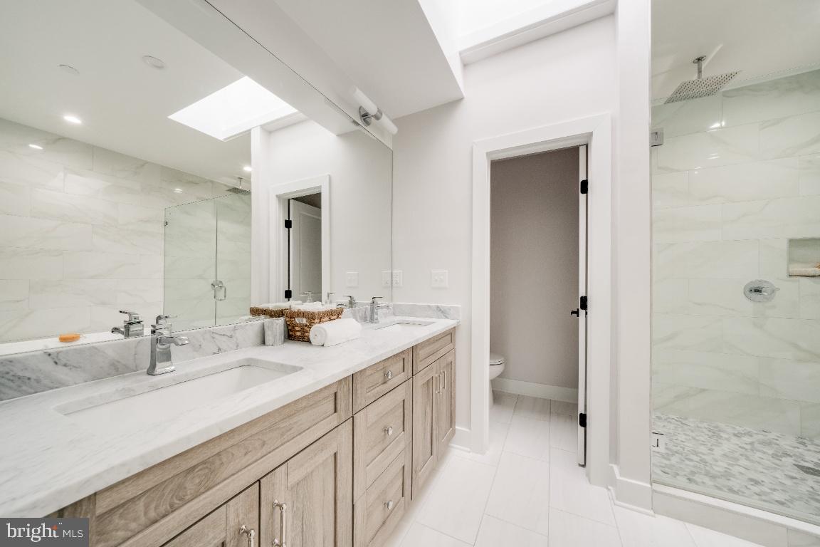 1720 37th Street Northwest Washington, DC 20007 - Photo 32 of 47 Level 3- Owner's Bathroom