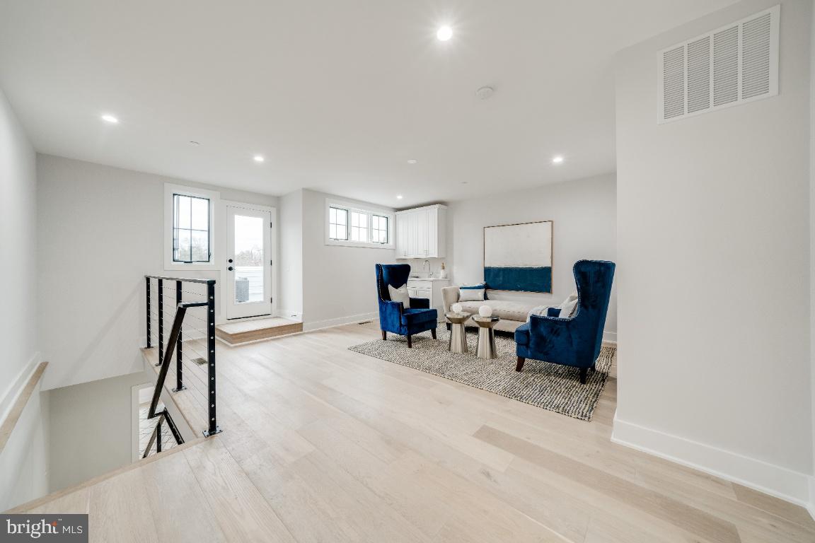 1720 37th Street Northwest Washington, DC 20007 - Photo 38 of 47 Level 4 Family /Living room with wet bar