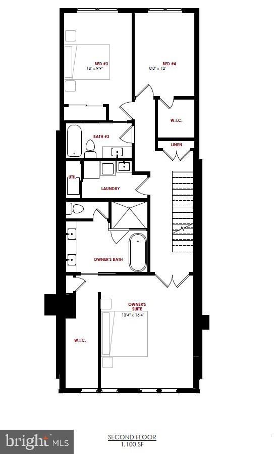 1720 37th Street Northwest Washington, DC 20007 - Photo 45 of 47 Level 3 - 1,100 SF