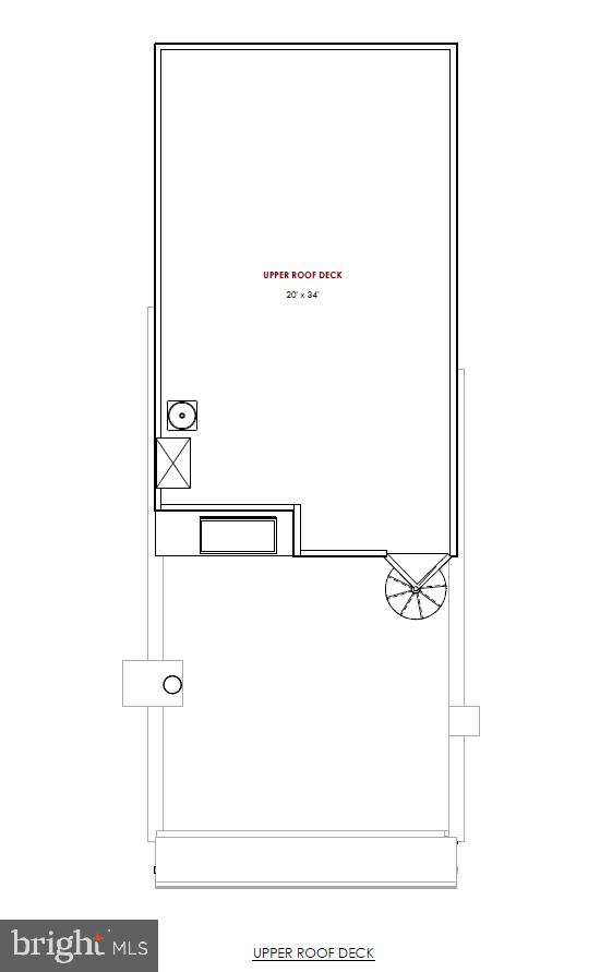 1720 37th Street Northwest Washington, DC 20007 - Photo 47 of 47 Roof Deck