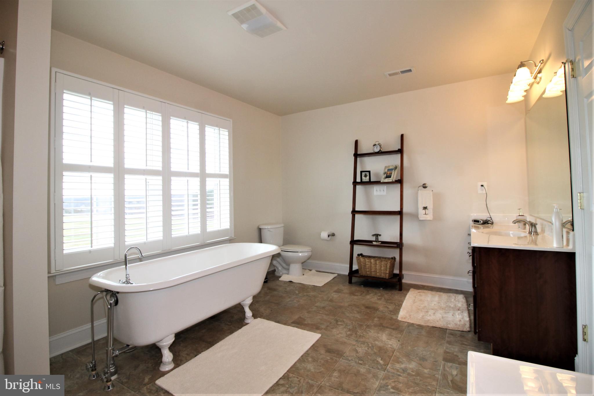 13544 Union Church Road Sumerduck, VA 22742 - Photo 23 of 36 Large Primary Bathroom with claw foot tub