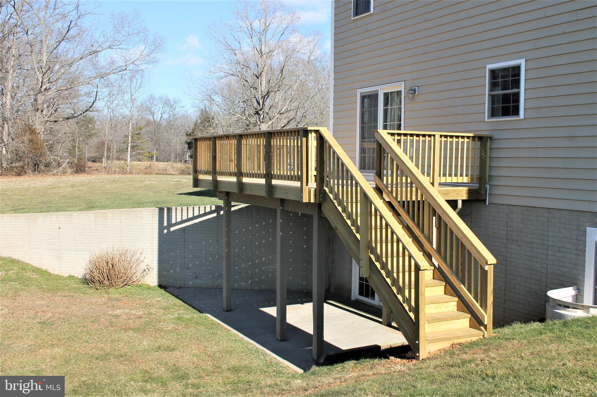 13544 Union Church Road Sumerduck, VA 22742 - Photo 33 of 36 Deck over patio