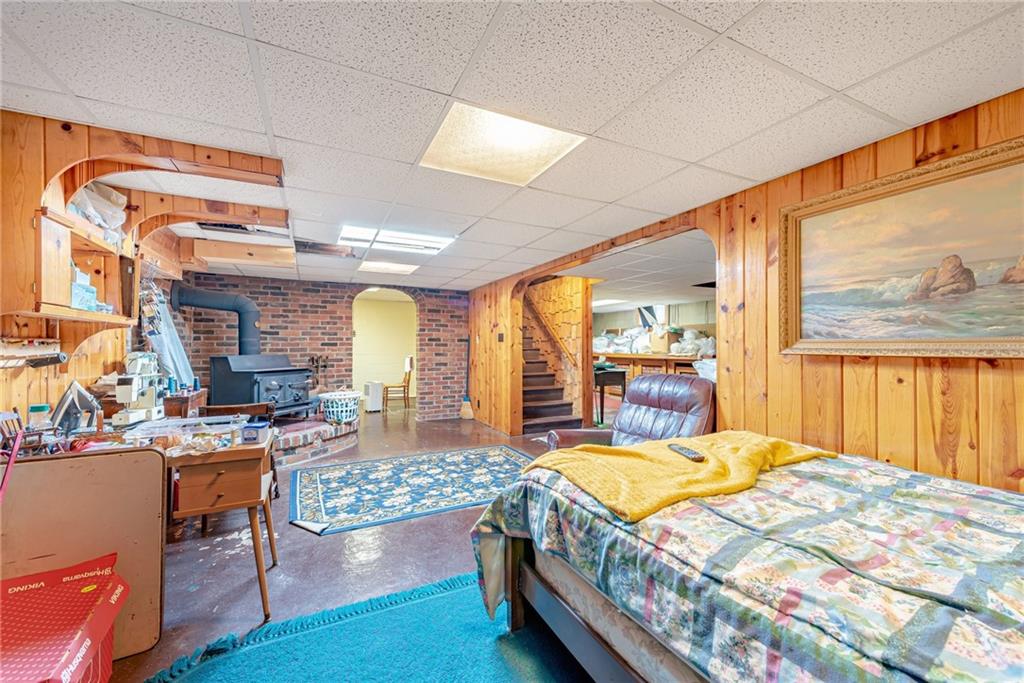 27 Matson Road Ligonier, PA 15658 - Photo 13 of 24 a large bedroom with a large window and a bed