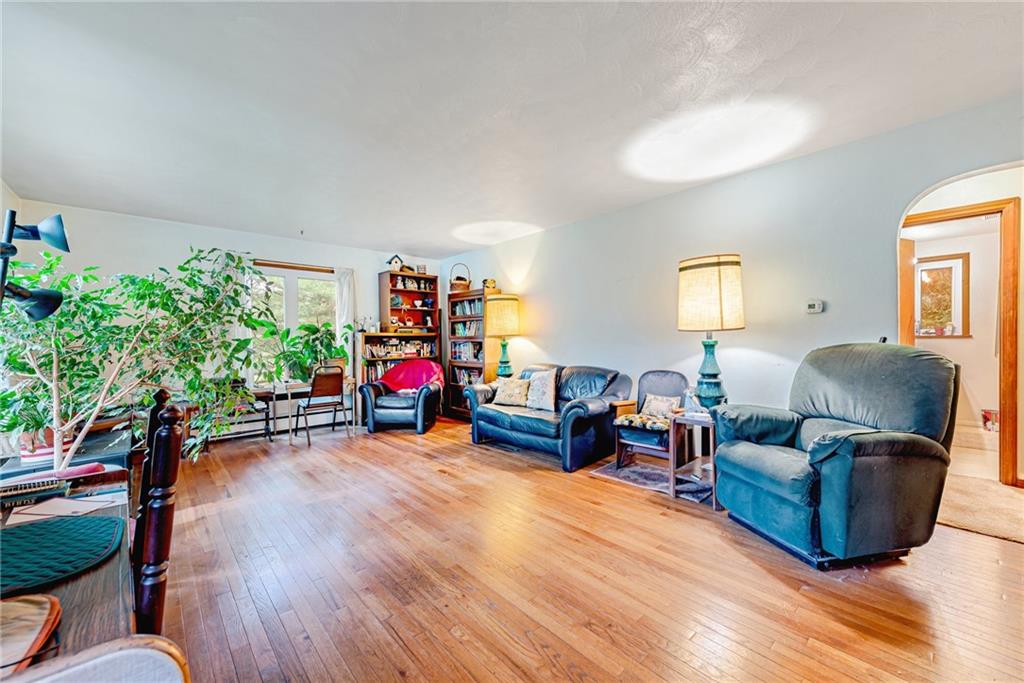 27 Matson Road Ligonier, PA 15658 - Photo 3 of 24 a living room with furniture and a wooden floor