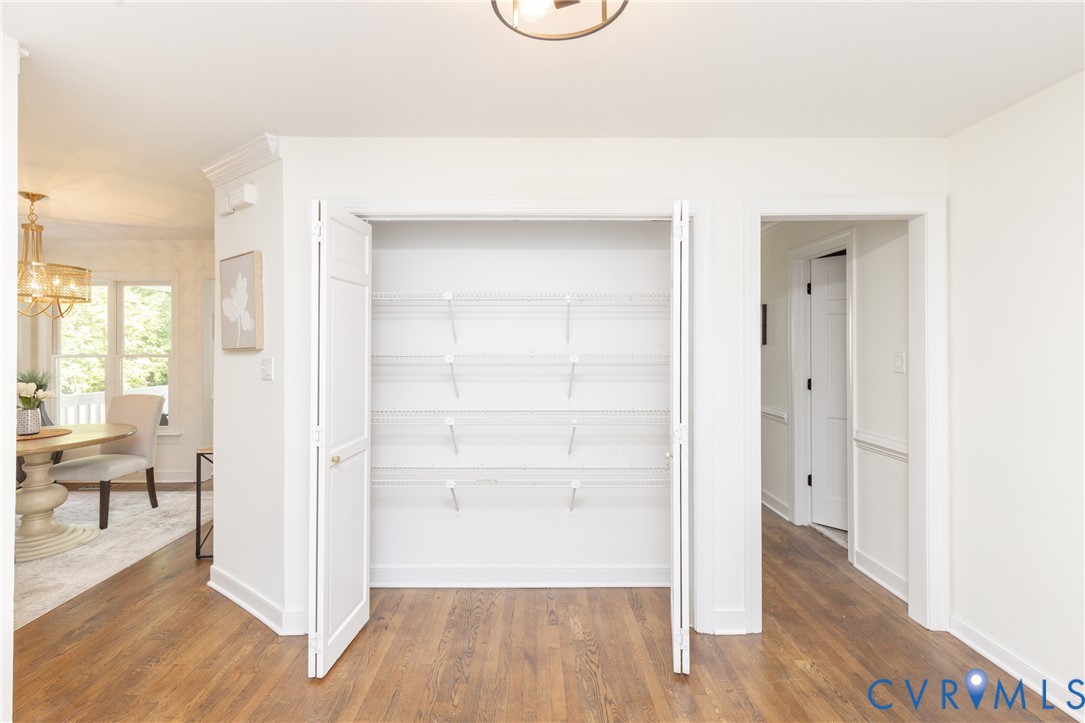12532 Eagle Ridge Road Henrico, VA 23233 - Photo 23 of 68 Wood-finish flooring, white walls, and a recessed