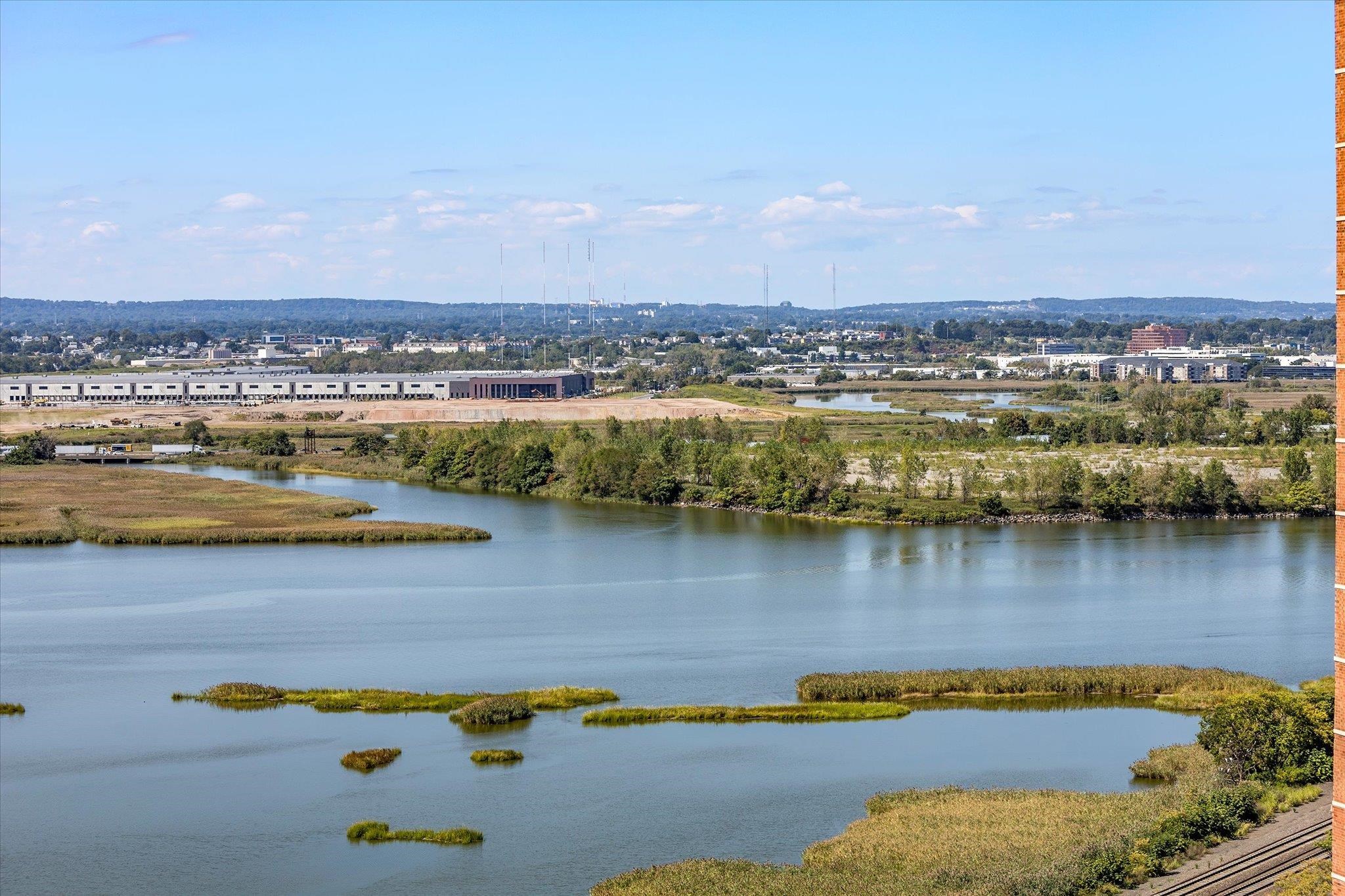 1705 Harmon Cove Tower, Unit 1705 Secaucus, NJ 07094 - Photo 13 of 49 an aerial view of a city