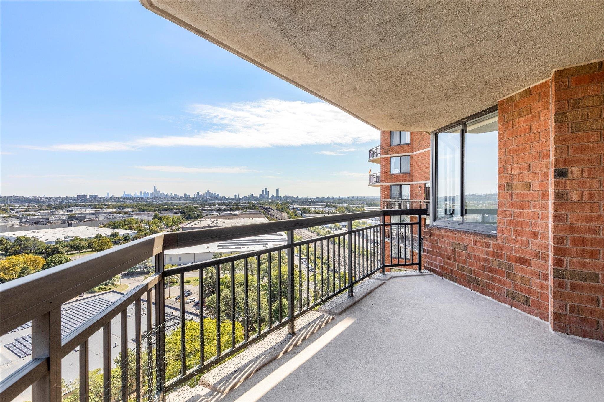 1705 Harmon Cove Tower, Unit 1705 Secaucus, NJ 07094 - Photo 17 of 49 a view of balcony with city view