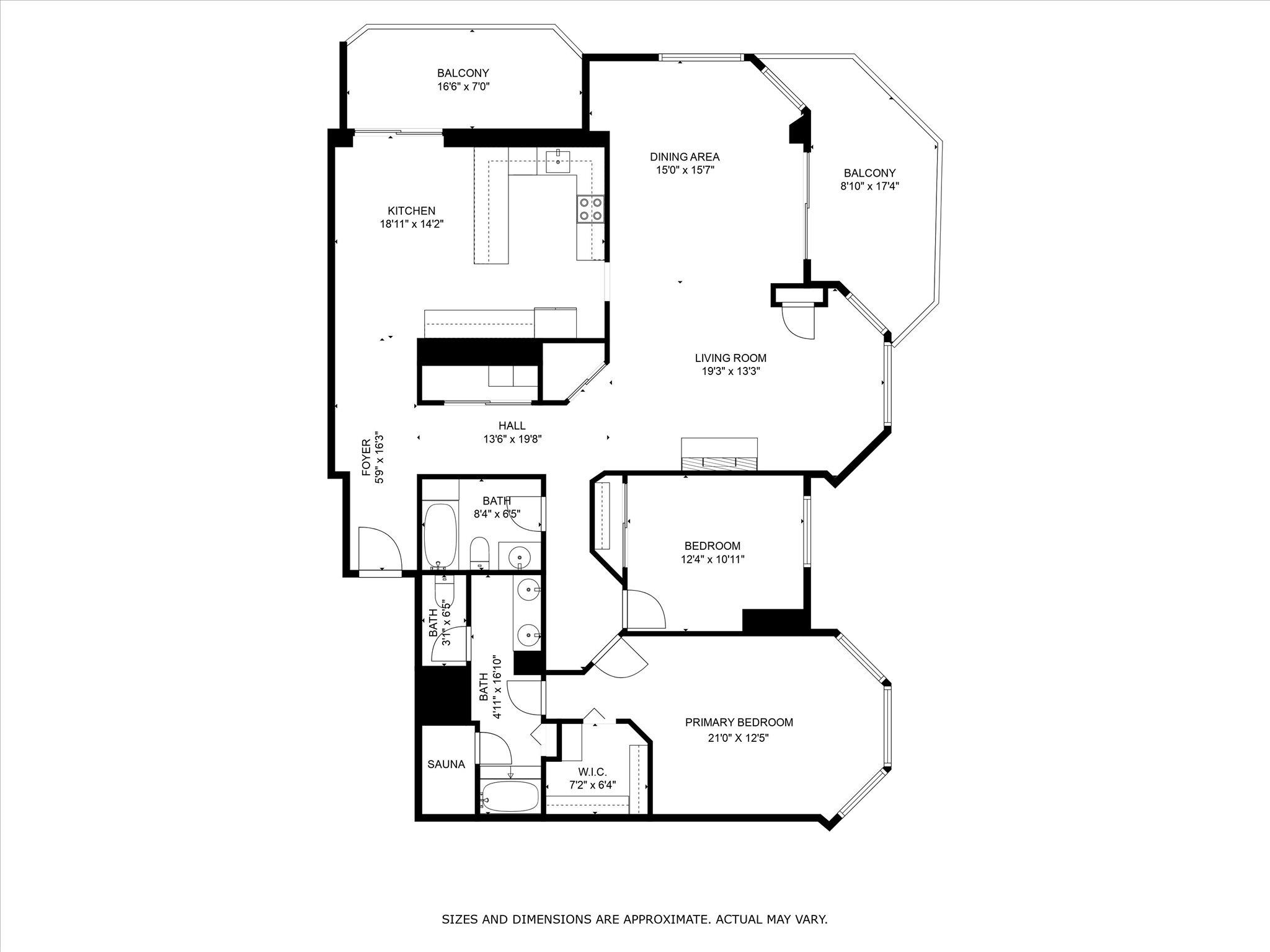 1705 Harmon Cove Tower, Unit 1705 Secaucus, NJ 07094 - Photo 49 of 49 a picture of a room