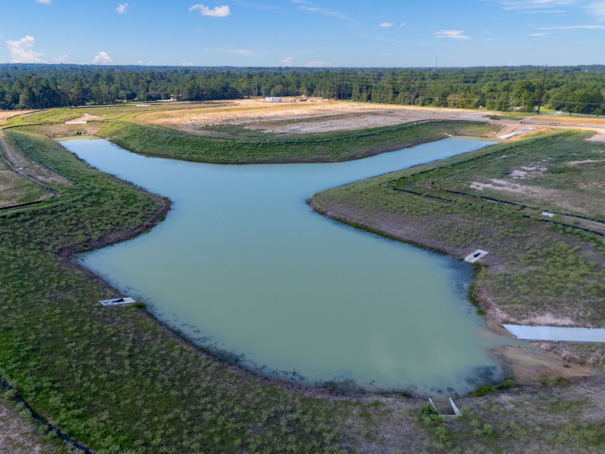 513 Wax Myrtle Way Hockley, TX 77447 - Photo 22 of 27 an aerial view of beach and yard