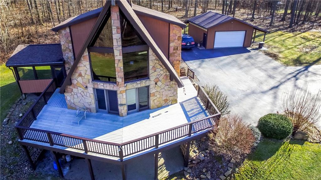 190 Sasse Road Cabot, PA 16023 - Photo 3 of 25 Wonderful Wrap Around Deck