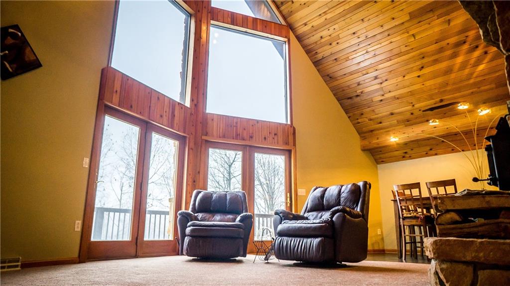 190 Sasse Road Cabot, PA 16023 - Photo 9 of 25 27 Foot Ceilings in The Impressive 25x15 Living Room