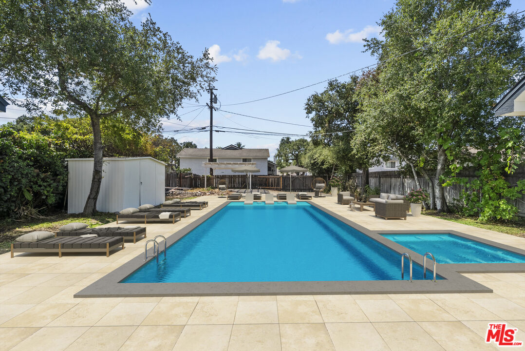 746 Valley View Avenue Monrovia, CA 91016 - Photo 39 of 53 a view of outdoor space with swimming pool and lounge chair