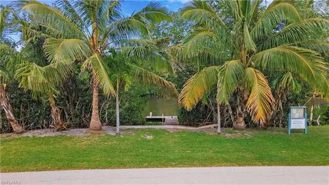 a view of outdoor space with garden