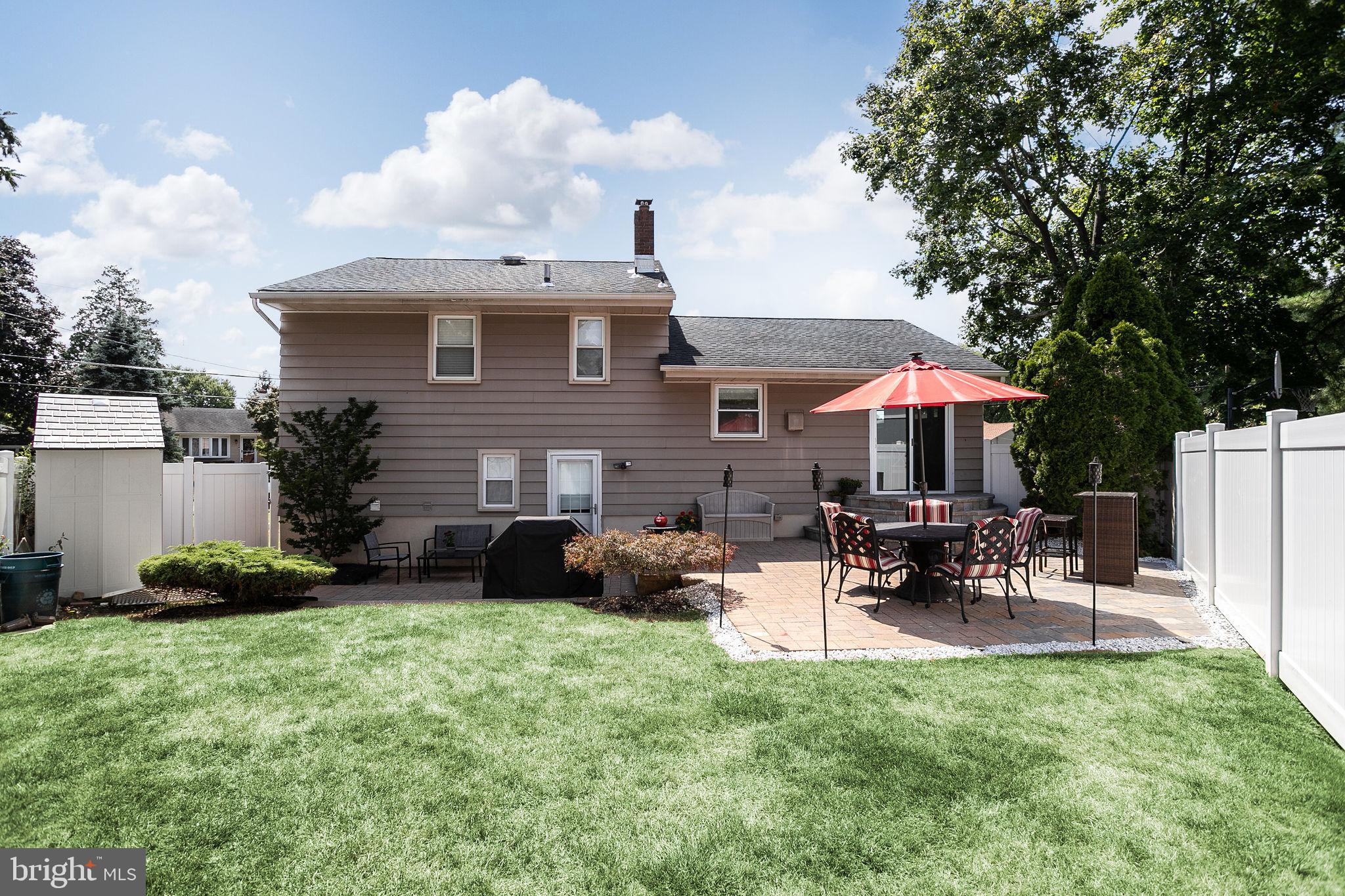 10 Winding Way Hamilton, NJ 08620 - Photo 22 of 26 Enjoy private back yard w/ extensive hardscapes